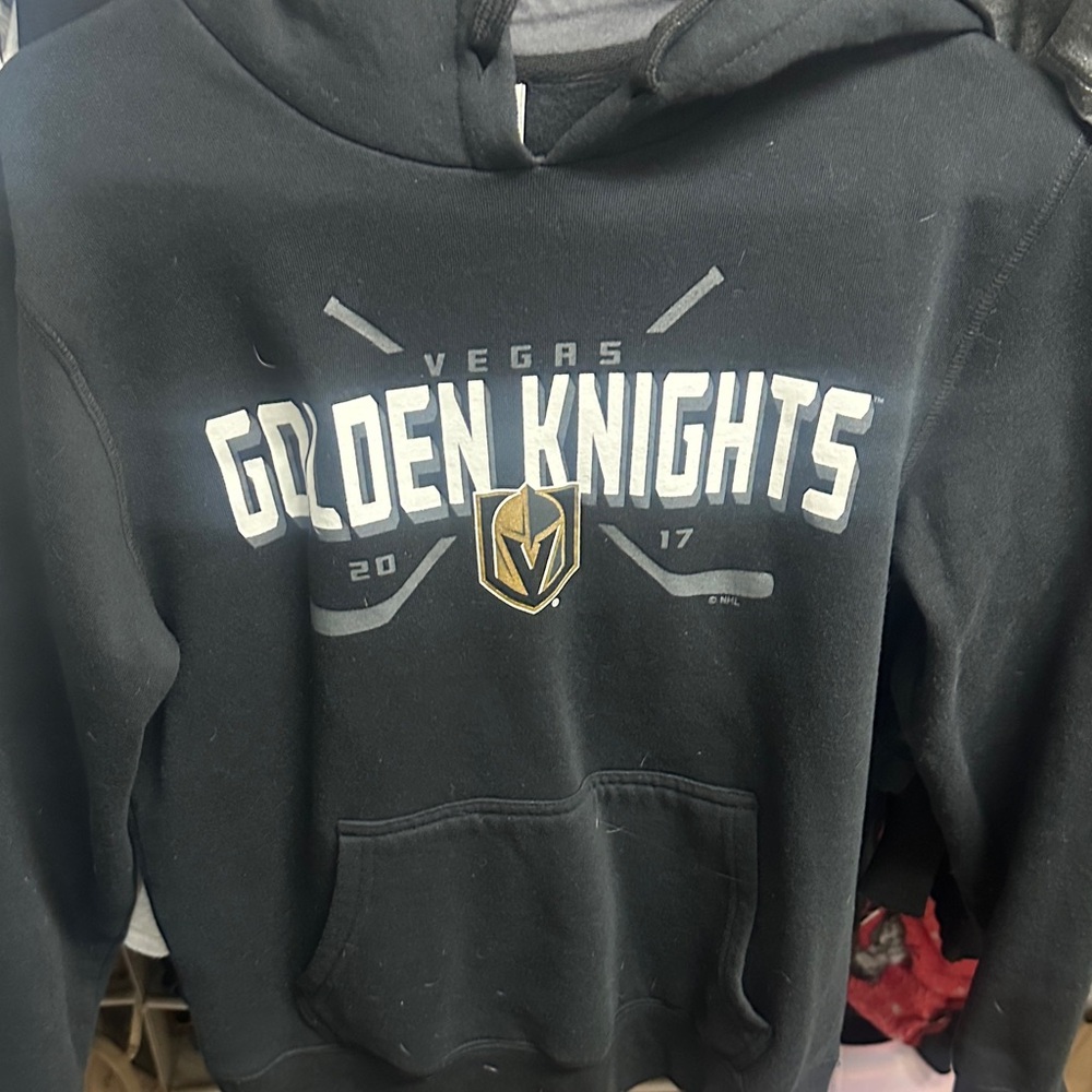 NHL Black and Gold Women's Sweater